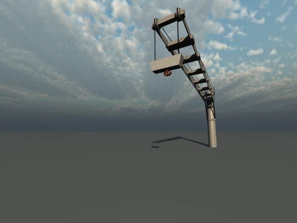 crane container 3d model - Crane... by Icer86